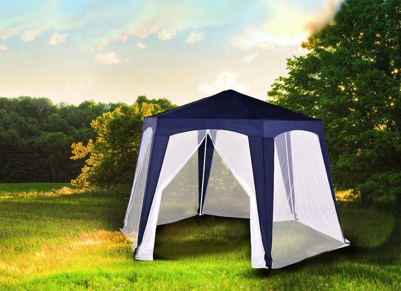 Дачный шатер: выбор и его разновидности