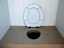 Унитаз для дачного туалета, Унитазное кресло из трубы, сортир, выгребная яма