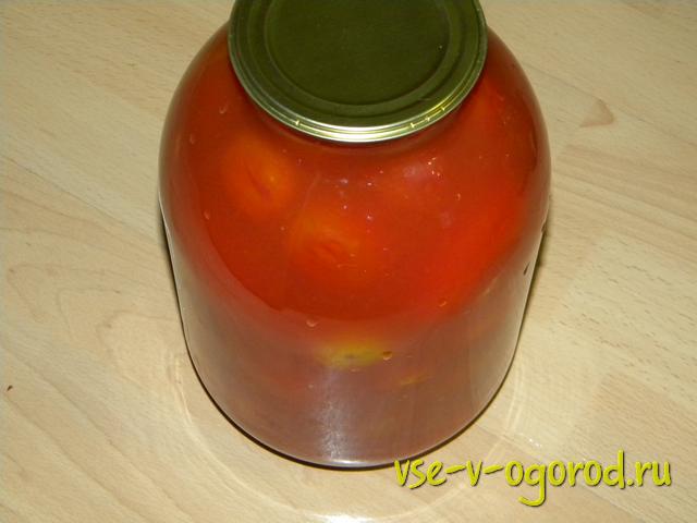Томаты в собственном соку, помидоры в собственном соку, заготовка на зиму, томатный сок, стерилизованные банки